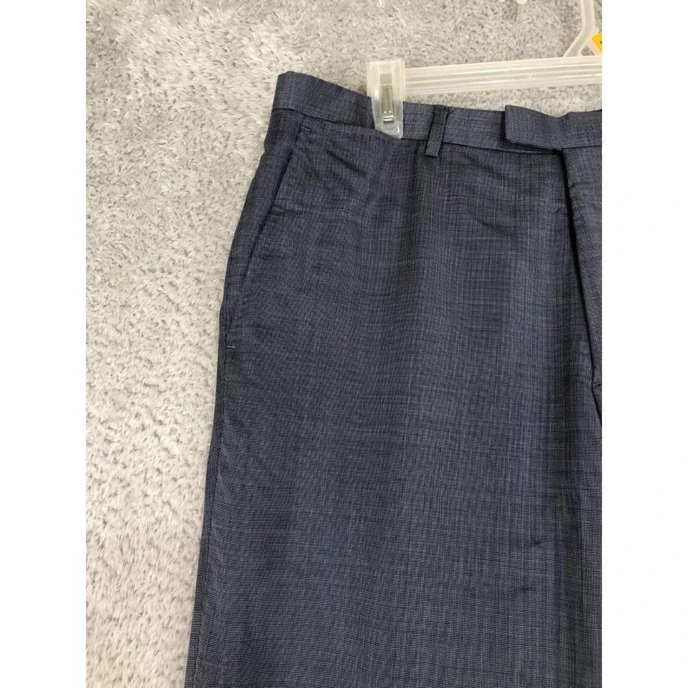 Banana Republic Pants Mens 35x33 (Tag 35x36) Blue Marzotto 100% Wool